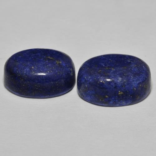 27.91 ct natürliche Sehr tiefes Blau Lapislazuli-Edelsteine, Oval, Lichtundurchlässig