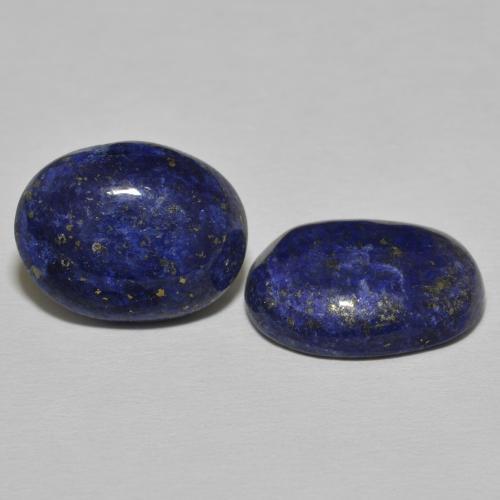 19.30 ct natürliche dunkelblau Lapislazuli-Edelsteine, Oval, Lichtundurchlässig