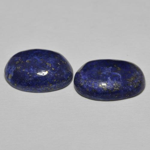 19.30 ct natürliche dunkelblau Lapislazuli-Edelsteine, Oval, Lichtundurchlässig