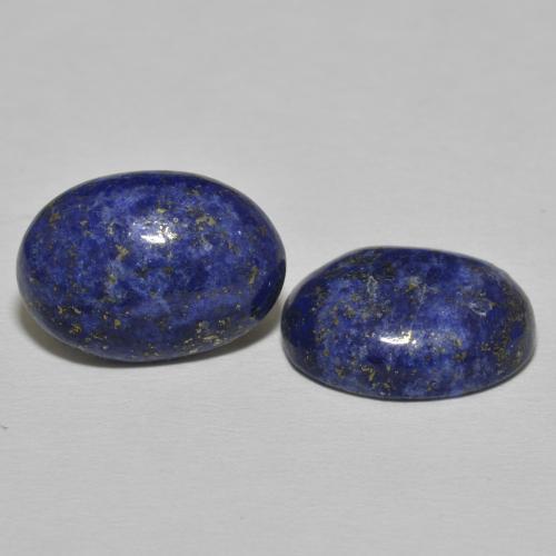 18.07 ct natürliche dunkelblau Lapislazuli-Edelsteine, Oval, Lichtundurchlässig