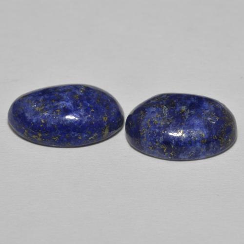 18.07 ct natürliche dunkelblau Lapislazuli-Edelsteine, Oval, Lichtundurchlässig