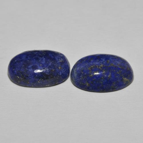 19.20 ct natürliche dunkelblau Lapislazuli-Edelsteine, Oval, Lichtundurchlässig