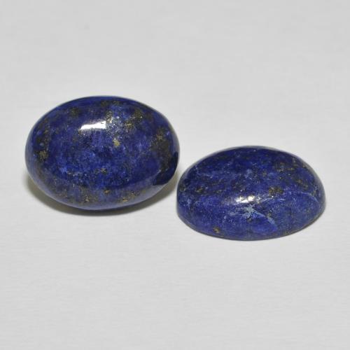 16.23 ct natürliche Elektrisches Blau Lapislazuli-Edelsteine, Oval, Lichtundurchlässig