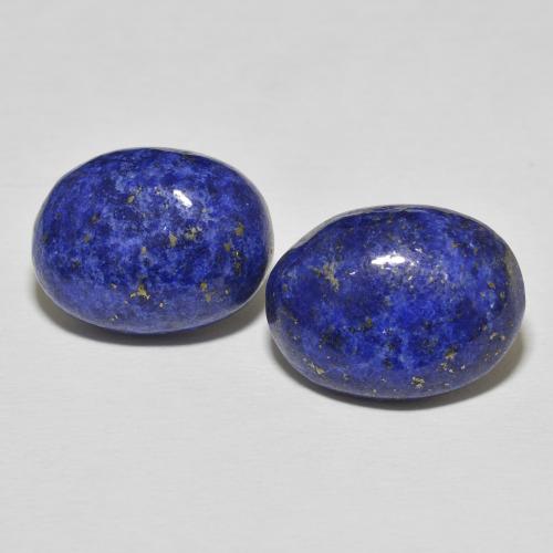 23.64ctw Natürlicher Hellblau Lapislazuli, Oval, Lichtundurchlässig