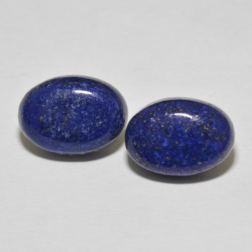 18.05ctw Natürlicher Tiefes ägyptisches Blau Lapislazuli, Oval, Lichtundurchlässig