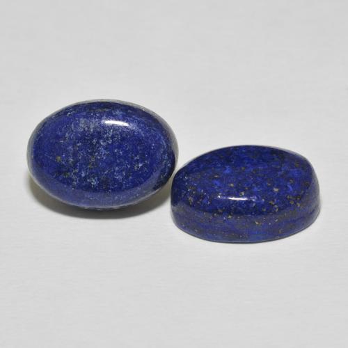 18.05 ct natürliche Tiefes ägyptisches Blau Lapislazuli-Edelsteine, Oval, Lichtundurchlässig