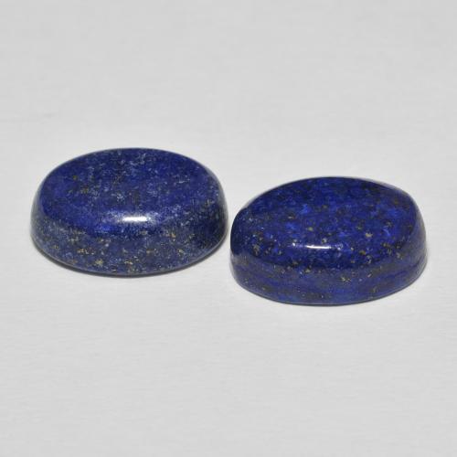 18.05 ct natürliche Tiefes ägyptisches Blau Lapislazuli-Edelsteine, Oval, Lichtundurchlässig