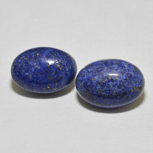 20.03ctw Natürlicher tiefblau Lapislazuli, Oval, Lichtundurchlässig