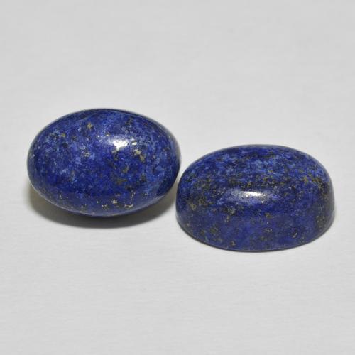 20.03 ct natürliche tiefblau Lapislazuli-Edelsteine, Oval, Lichtundurchlässig