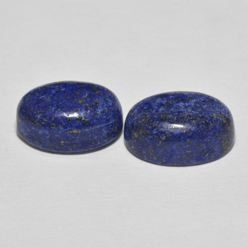 20.03 ct natürliche tiefblau Lapislazuli-Edelsteine, Oval, Lichtundurchlässig