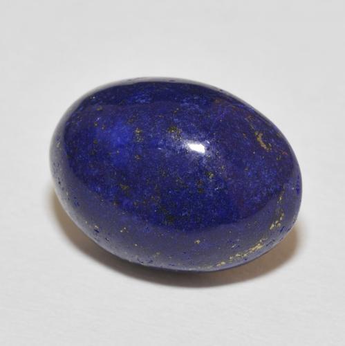 9,17 ctw natürlicher Sehr tiefes Blau Lapislazuli, Oval, Lichtundurchlässig