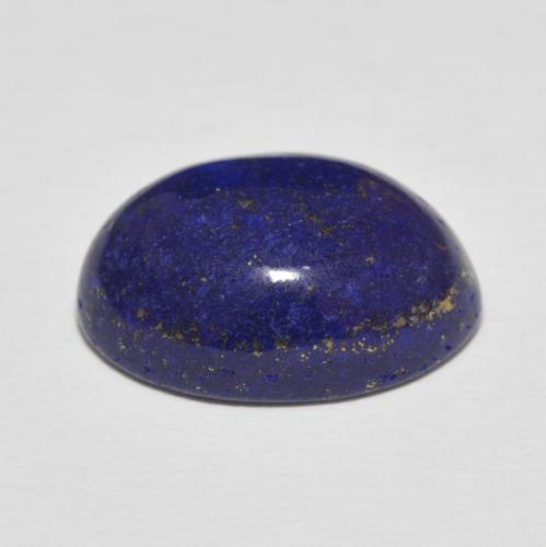 9,17 ctw natürlicher Sehr tiefes Blau Lapislazuli, Oval, Lichtundurchlässig