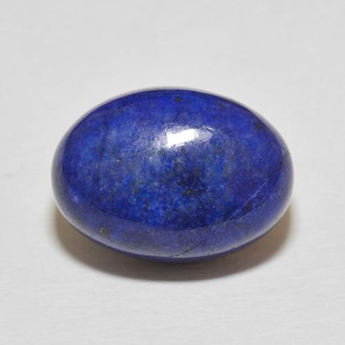 11.19ct Natürlicher Navy blau Lapislazuli, Oval, Lichtundurchlässig