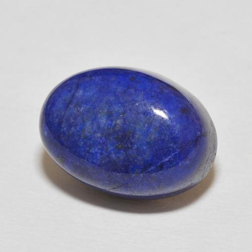 9,17 ctw natürlicher Navy blau Lapislazuli, Oval, Lichtundurchlässig