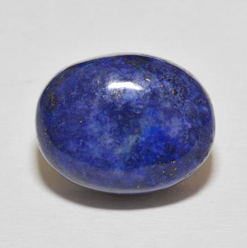 17.89ct Natürlicher Navy blau Lapislazuli, Oval, Lichtundurchlässig
