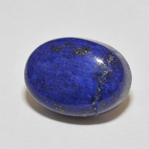 9,17 ctw natürlicher Navy blau Lapislazuli, Oval, Lichtundurchlässig