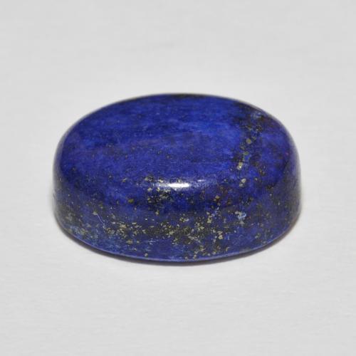 9,17 ctw natürlicher Navy blau Lapislazuli, Oval, Lichtundurchlässig