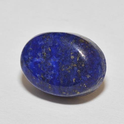 9,17 ctw natürlicher dunkelblau Lapislazuli, Oval, Lichtundurchlässig