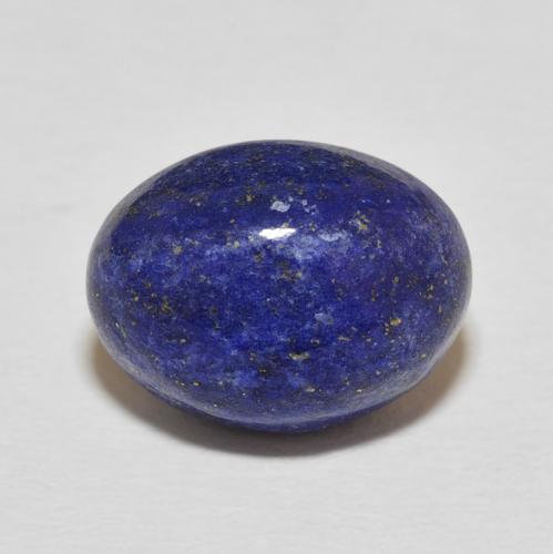 9.71ct Natürlicher dunkelblau Lapislazuli, Oval, Lichtundurchlässig
