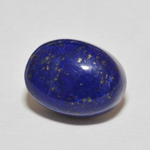9,17 ctw natürlicher dunkelblau Lapislazuli, Oval, Lichtundurchlässig