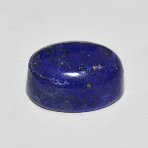 9,17 ctw natürlicher dunkelblau Lapislazuli, Oval, Lichtundurchlässig