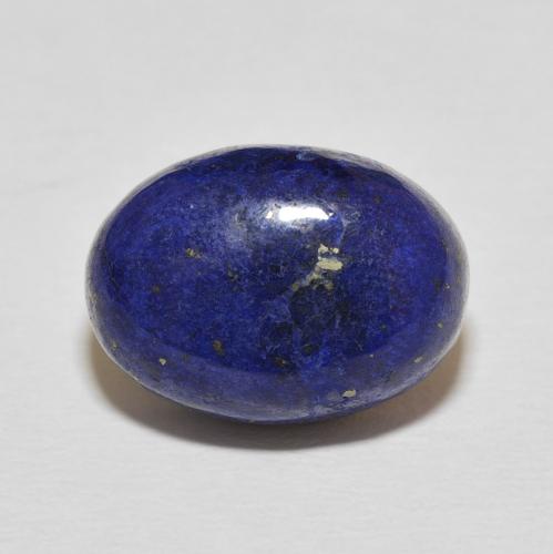12.62ct Natürlicher dunkelblau Lapislazuli, Oval, Lichtundurchlässig