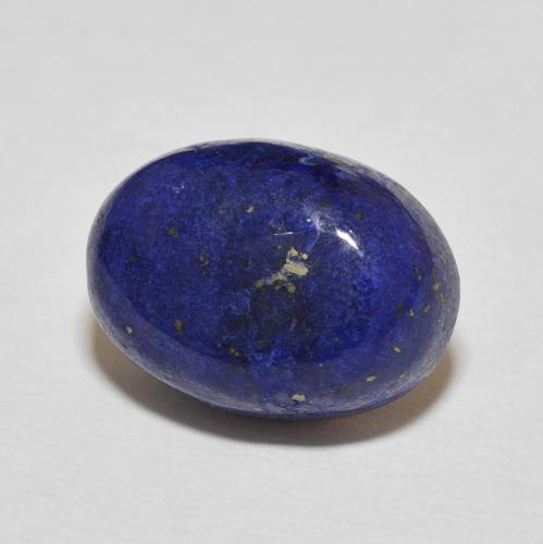 9,17 ctw natürlicher dunkelblau Lapislazuli, Oval, Lichtundurchlässig