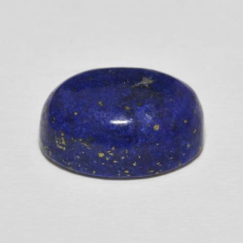 9,17 ctw natürlicher dunkelblau Lapislazuli, Oval, Lichtundurchlässig