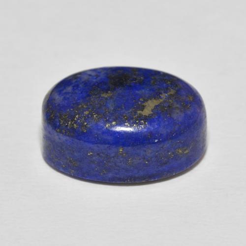 9,17 ctw natürlicher Sehr tiefes Blau Lapislazuli, Oval, Lichtundurchlässig