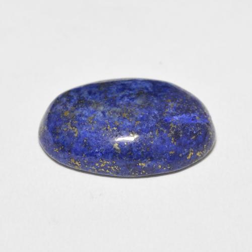 9,17 ctw natürlicher Navy blau Lapislazuli, Oval, Lichtundurchlässig