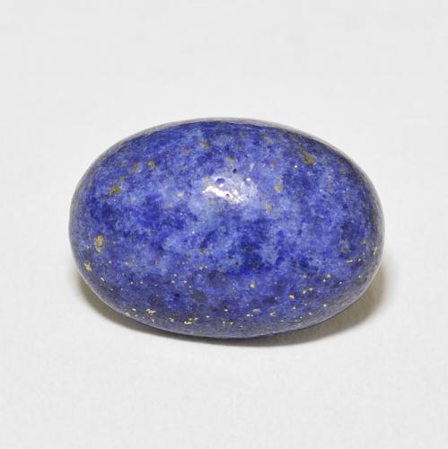 8.50ct Natürlicher Navy blau Lapislazuli, Oval, Lichtundurchlässig, Photo A
