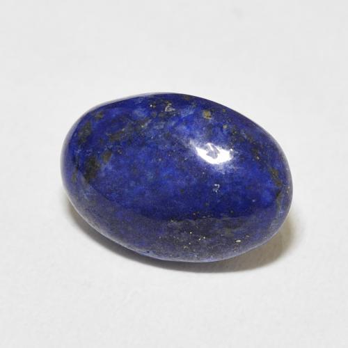 9,17 ctw natürlicher dunkelblau Lapislazuli, Oval, Lichtundurchlässig