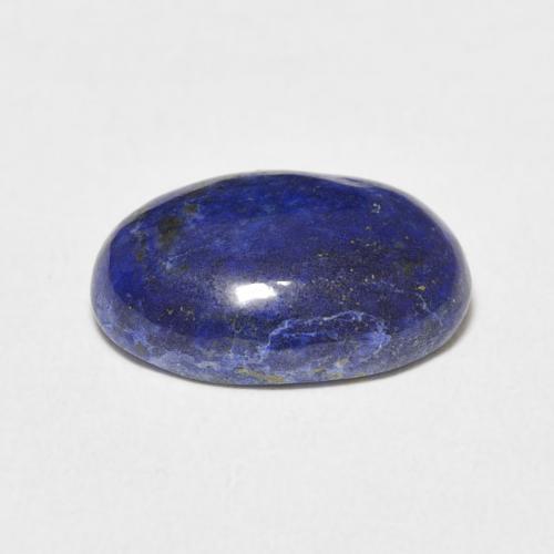 9,17 ctw natürlicher dunkelblau Lapislazuli, Oval, Lichtundurchlässig
