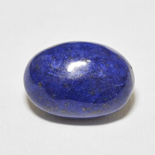 10.82ct Natürlicher Navy blau Lapislazuli, Oval, Lichtundurchlässig