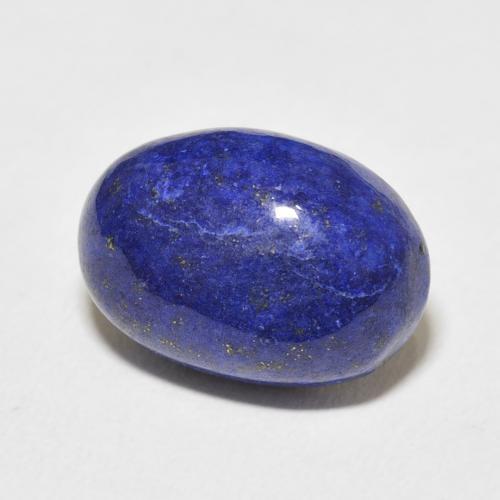 9,17 ctw natürlicher Navy blau Lapislazuli, Oval, Lichtundurchlässig