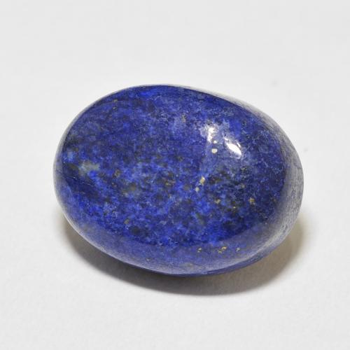9,17 ctw natürlicher dunkelblau Lapislazuli, Oval, Lichtundurchlässig