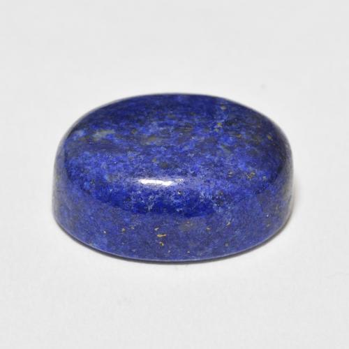 9,17 ctw natürlicher dunkelblau Lapislazuli, Oval, Lichtundurchlässig