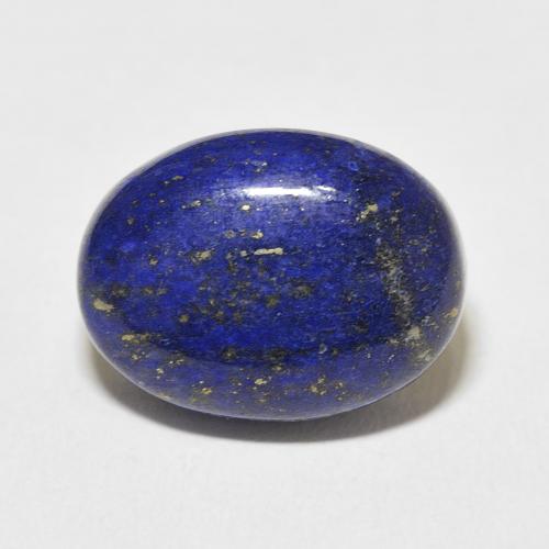 13.45ct Natürlicher tiefblau Lapislazuli, Oval, Lichtundurchlässig