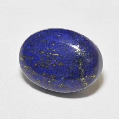 9,17 ctw natürlicher tiefblau Lapislazuli, Oval, Lichtundurchlässig