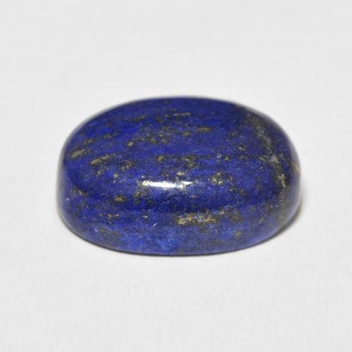 9,17 ctw natürlicher tiefblau Lapislazuli, Oval, Lichtundurchlässig