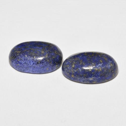 19.43 ct natürliche dunkelblau Lapislazuli-Edelsteine, Oval, Lichtundurchlässig