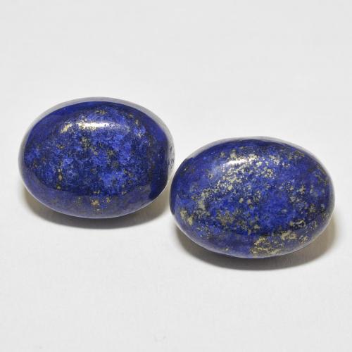 25.25ctw Natürlicher Navy blau Lapislazuli, Oval, Lichtundurchlässig