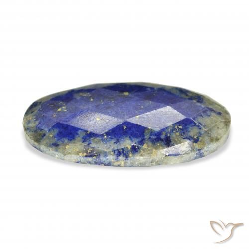 9,17 ctw natürlicher Navy blau Lapislazuli, Oval, Lichtundurchlässig