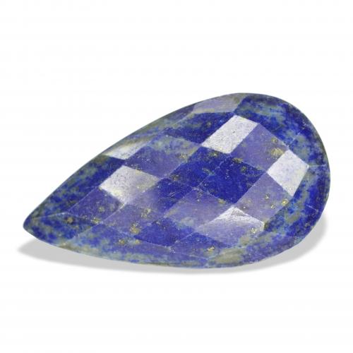 9,17 ctw natürlicher dunkelblau Lapislazuli, Birnenform, Lichtundurchlässig