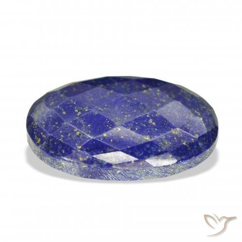 9,17 ctw natürlicher tiefblau Lapislazuli, Oval, Lichtundurchlässig