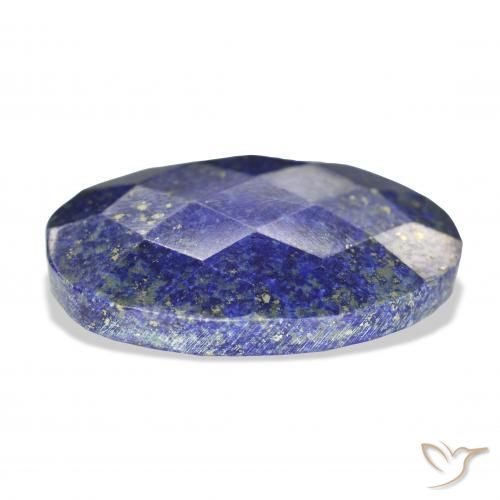 9,17 ctw natürlicher Navy blau Lapislazuli, Oval, Lichtundurchlässig