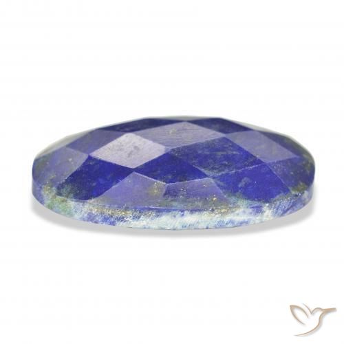 9,17 ctw natürlicher tiefblau Lapislazuli, Oval, Lichtundurchlässig