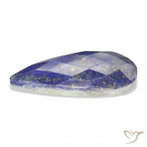 9,17 ctw natürlicher Navy blau Lapislazuli, Birnenform, Lichtundurchlässig