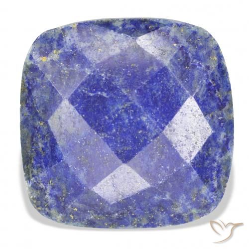 9,17 ctw natürlicher tiefblau Lapislazuli, Kissen, Lichtundurchlässig