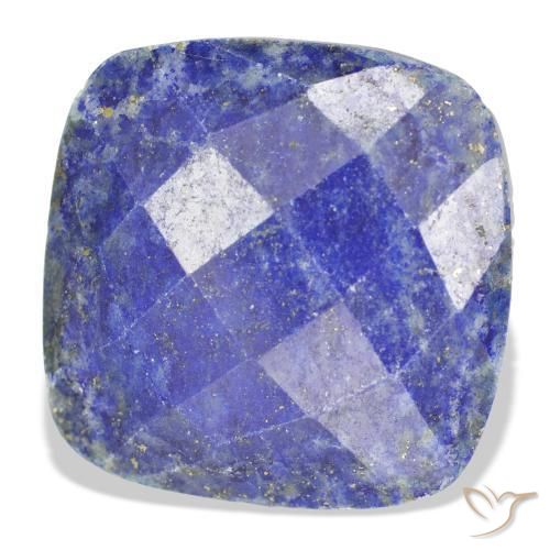 9,17 ctw natürlicher tiefblau Lapislazuli, Kissen, Lichtundurchlässig